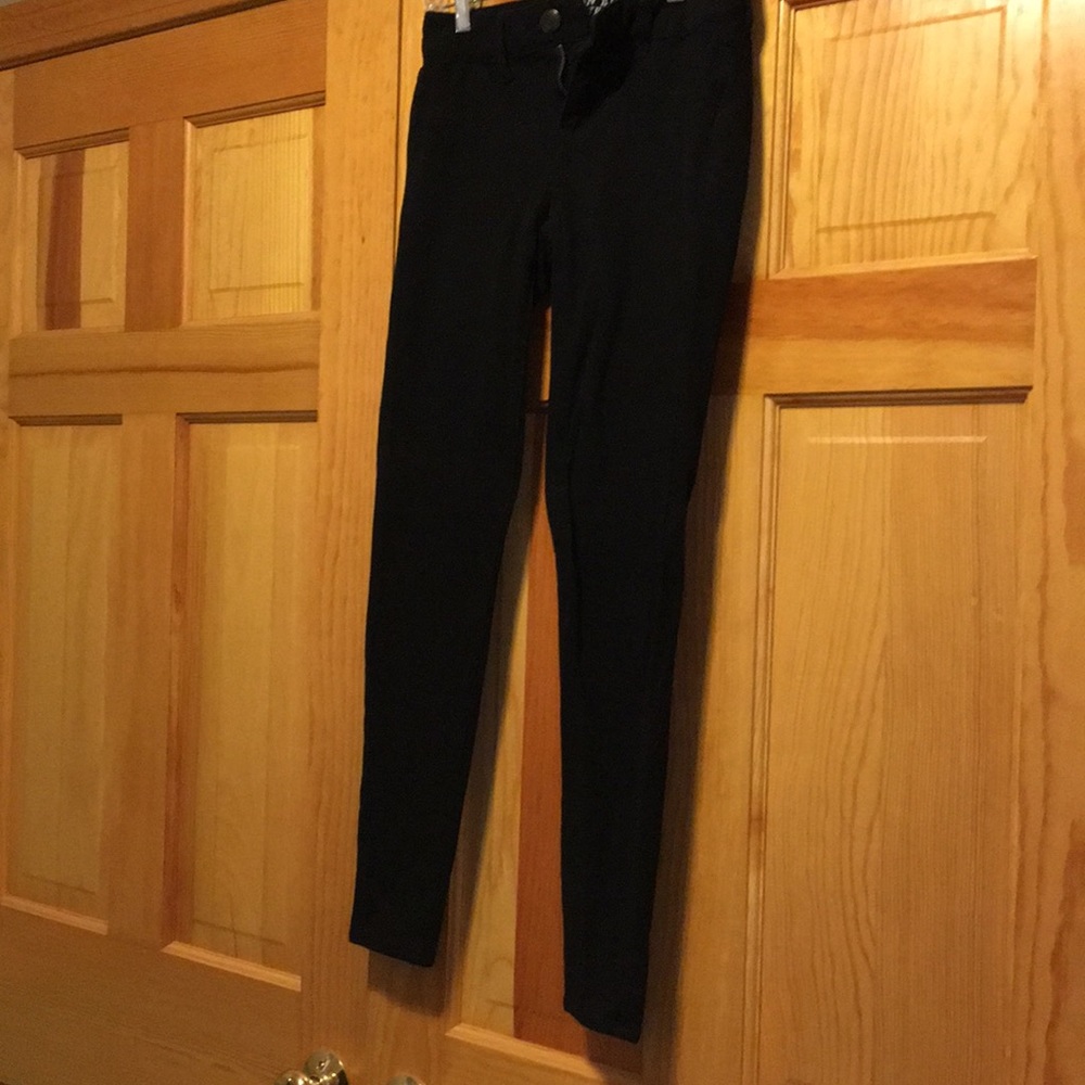 Knit type skinny pants